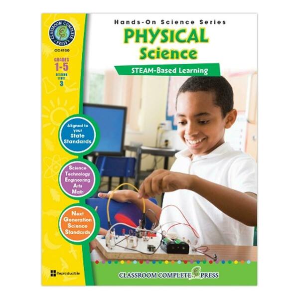 Classroom Complete Press Hands on Steam-Physical Science Book CC4100